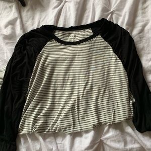 Stripped 3/4 length 24/7 Maurices Shirt